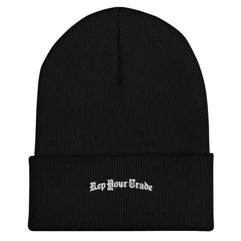 Rep Your Trade - Black Beanie